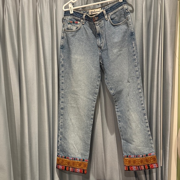Express Bleus Denim - Express Bleus Vintage Emroidered Women’s Jeans Size 9/10